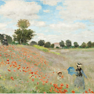 Claude-Monet---Mohnfeld-100x67