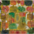 Akustikbild Motiv von Paul-Klee - Baum und Architektur - Rhythmen