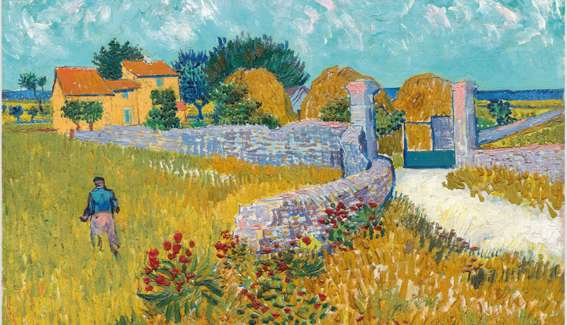 Akustikbild-Motiv von Vincent van Gogh: Bauernhaus in der Provence