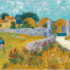 Akustikbild-Motiv von Vincent van Gogh: Bauernhaus in der Provence