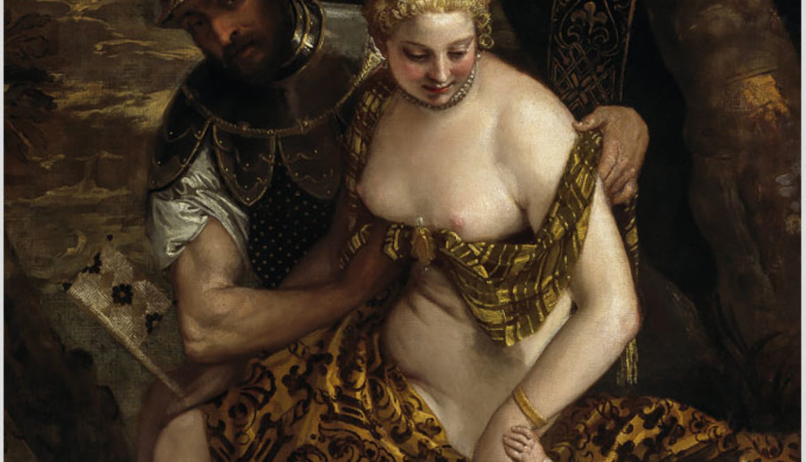 Akustikbildmotiv von Paolo Veronese - Mars, Venus und Amor